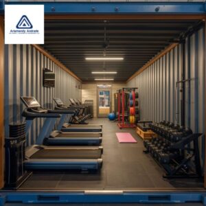 Contenedor Gimnasios 40 Ft