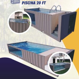 Contenedor Piscina 20 Ft