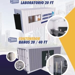 Contenedor Laboratorio 20 Ft