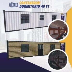 Contenedor Dormitorio 40 Ft